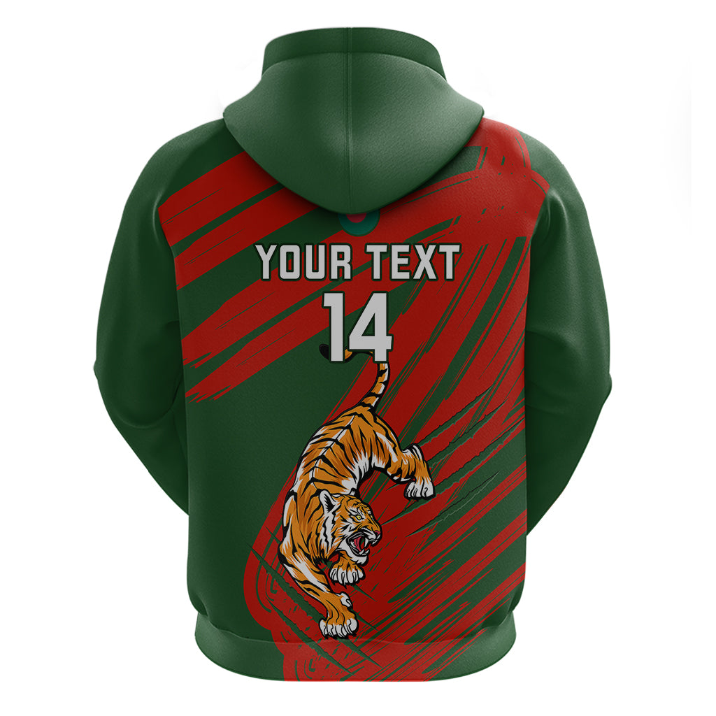 Personalised Bangladesh Cricket Hoodie 2023 Go Champions World Cup - Vibe Hoodie Shop