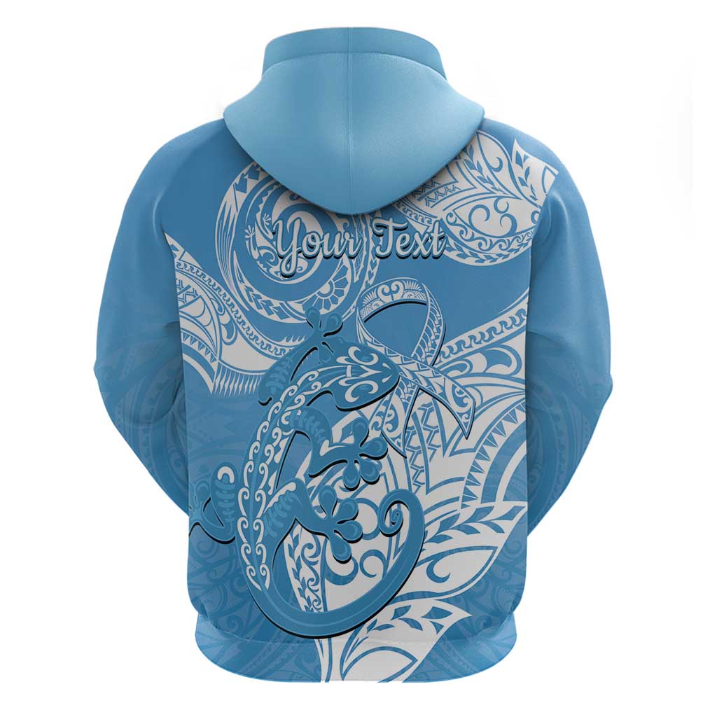Personalised New Zealand Autism Awareness Hoodie NZ Fern With Maori Koru Lizard - Vibe Hoodie Shop