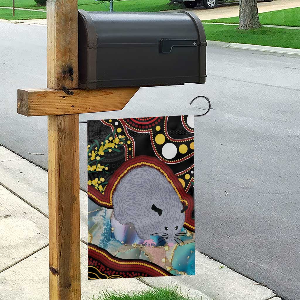 Australia Possum Garden Flag Aboriginal Art Mix Aussie Opal - Vibe Hoodie Shop