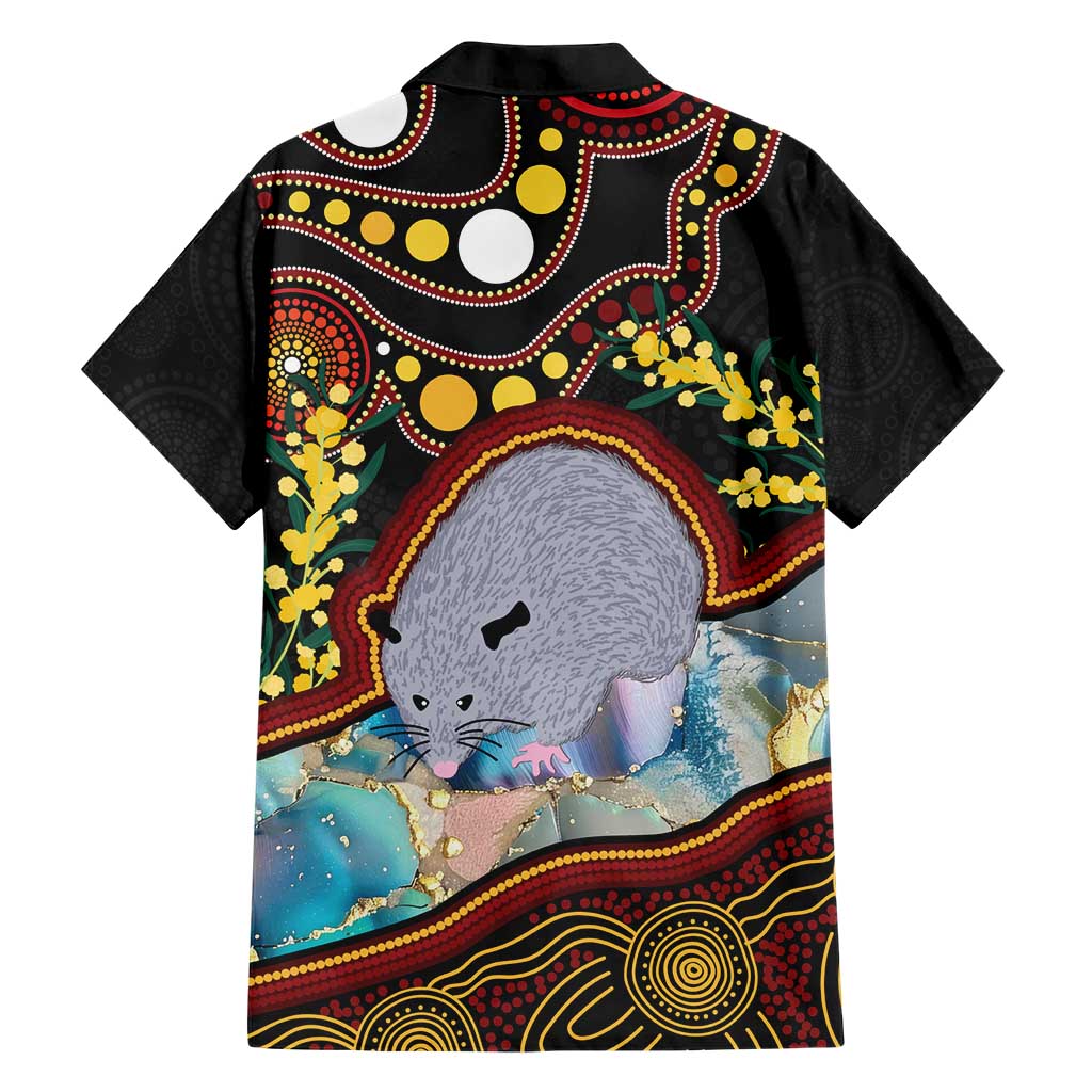 Australia Possum Hawaiian Shirt Aboriginal Art Mix Aussie Opal - Vibe Hoodie Shop