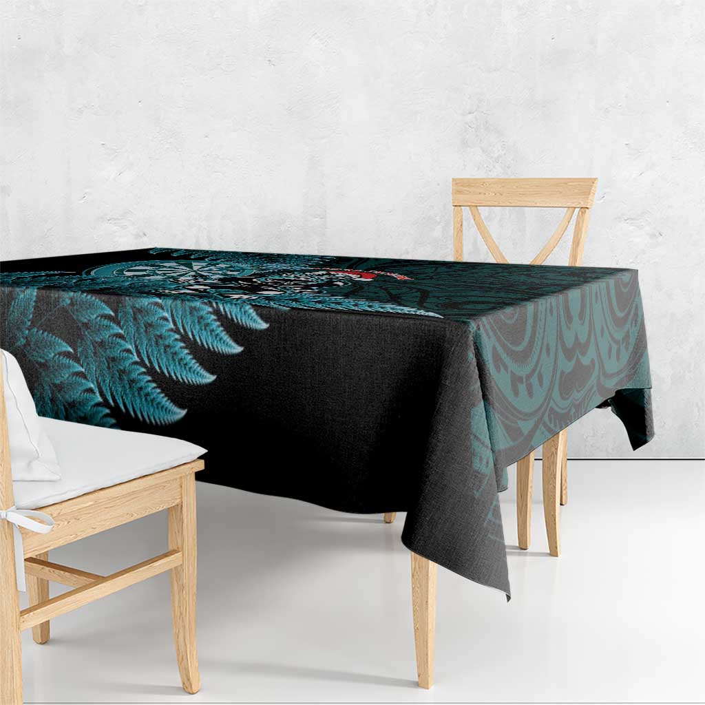 New Zealand Darts Christmas Tablecloth Maori Fern Merry Dartsmas - Vibe Hoodie