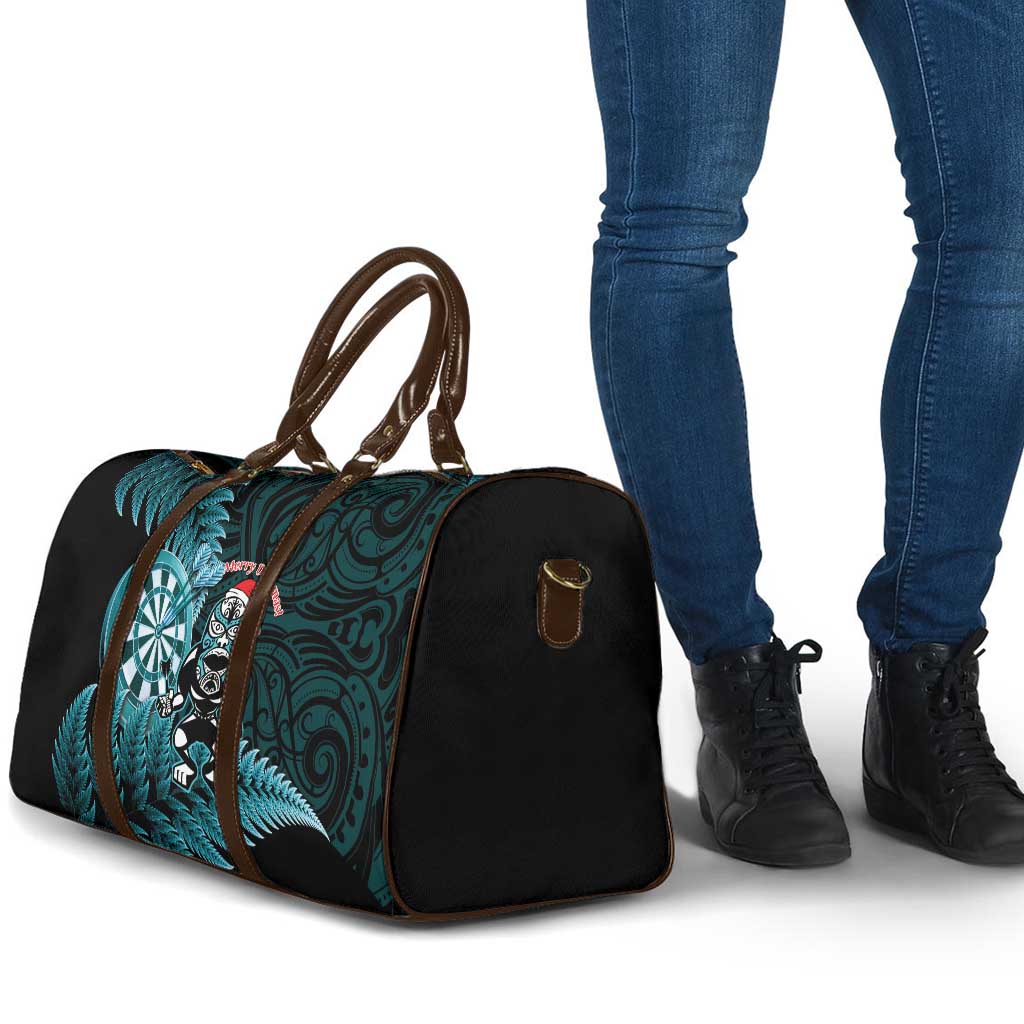 New Zealand Darts Christmas Travel Bag Maori Fern Merry Dartsmas - Vibe Hoodie