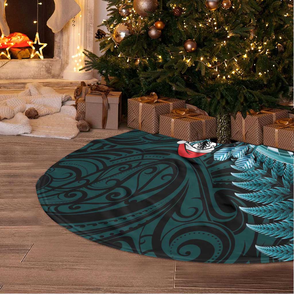 New Zealand Darts Christmas Tree Skirt Maori Fern Merry Dartsmas - Vibe Hoodie