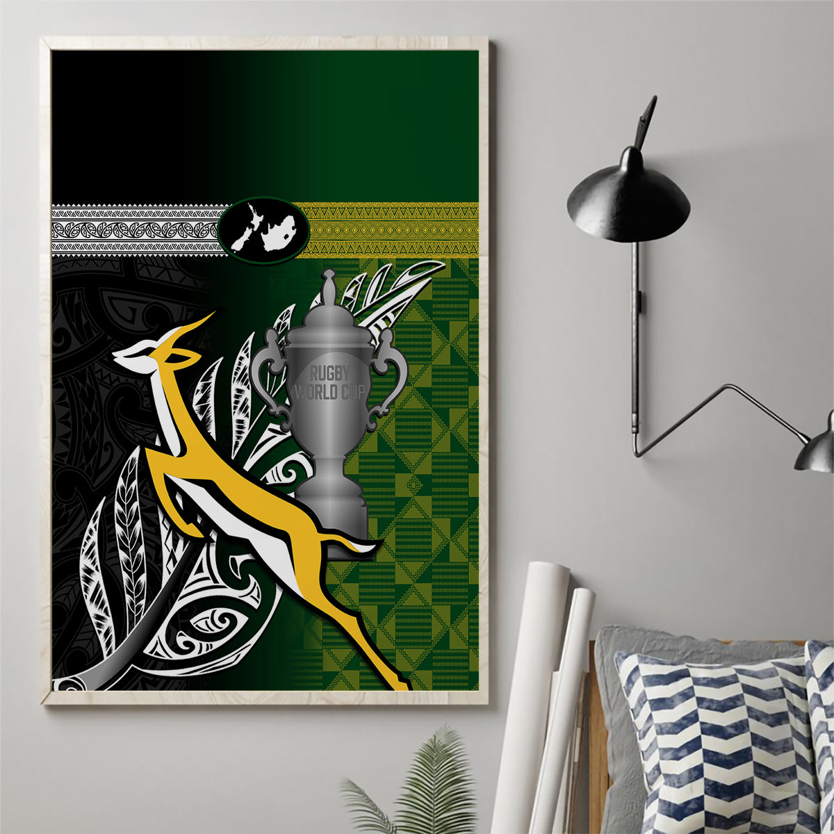 personalised-new-zealand-and-south-africa-rugby-canvas-wall-art-2023-world-cup-final-all-black-springboks-together