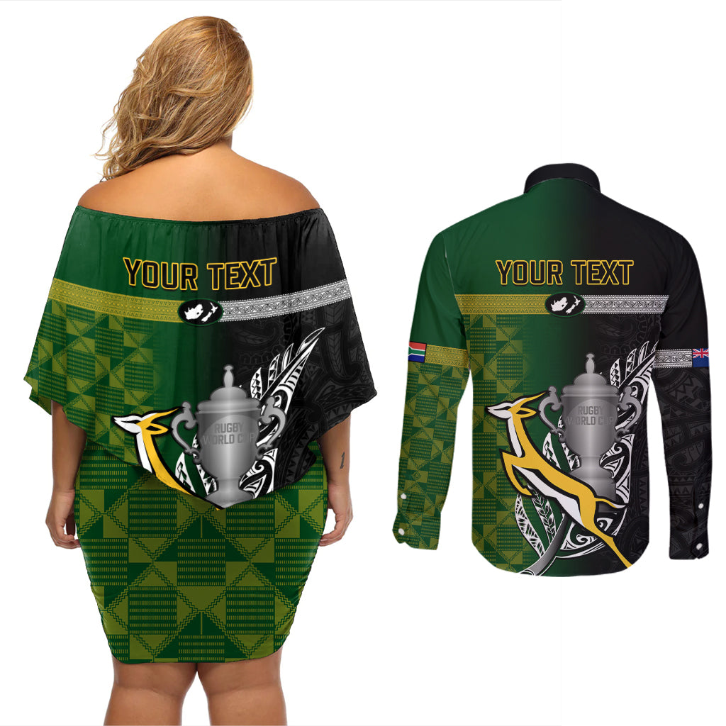 personalised-new-zealand-and-south-africa-rugby-couples-matching-off-shoulder-short-dress-and-long-sleeve-button-shirt-2023-world-cup-final-all-black-springboks-together