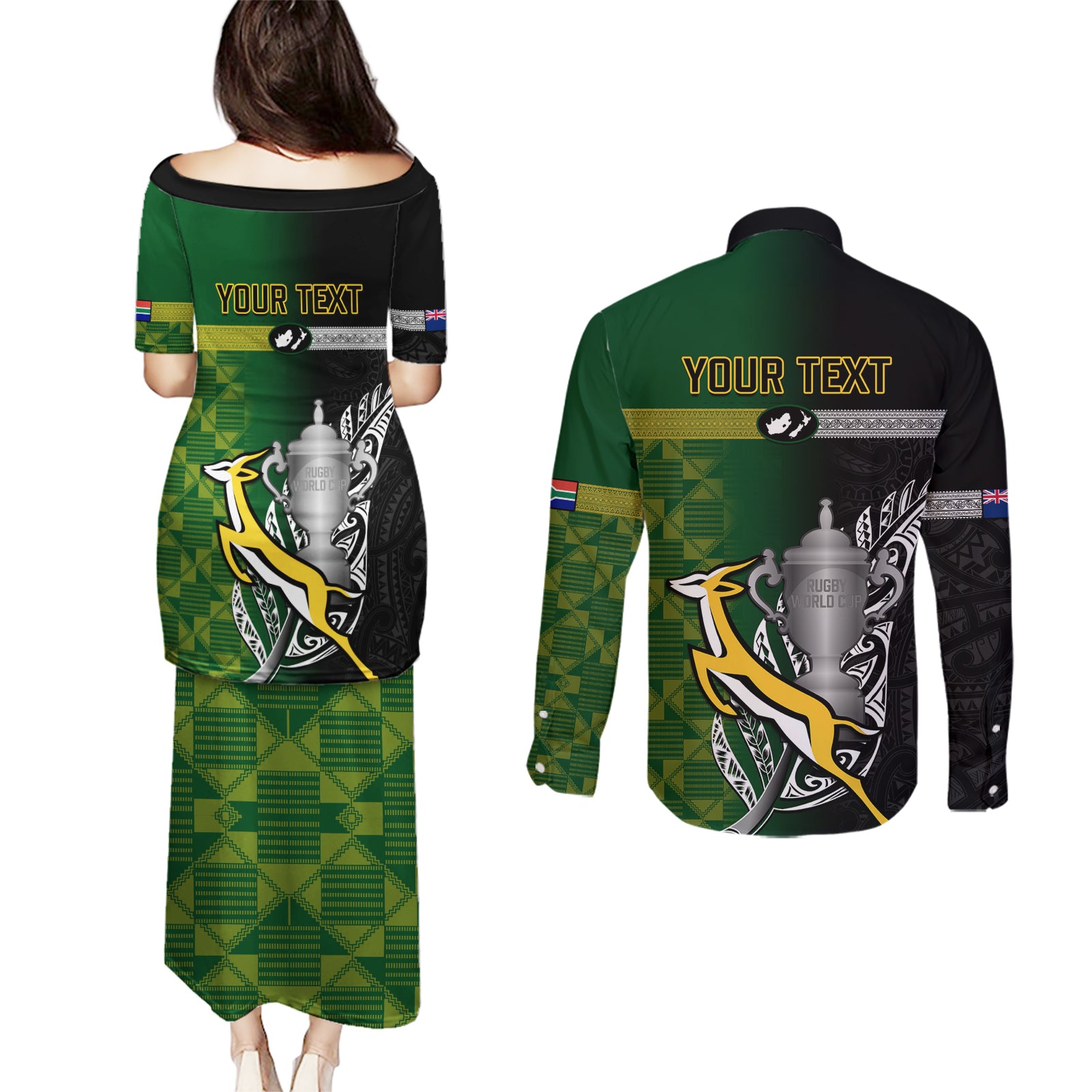 personalised-new-zealand-and-south-africa-rugby-couples-matching-puletasi-dress-and-long-sleeve-button-shirt-2023-world-cup-final-all-black-springboks-together