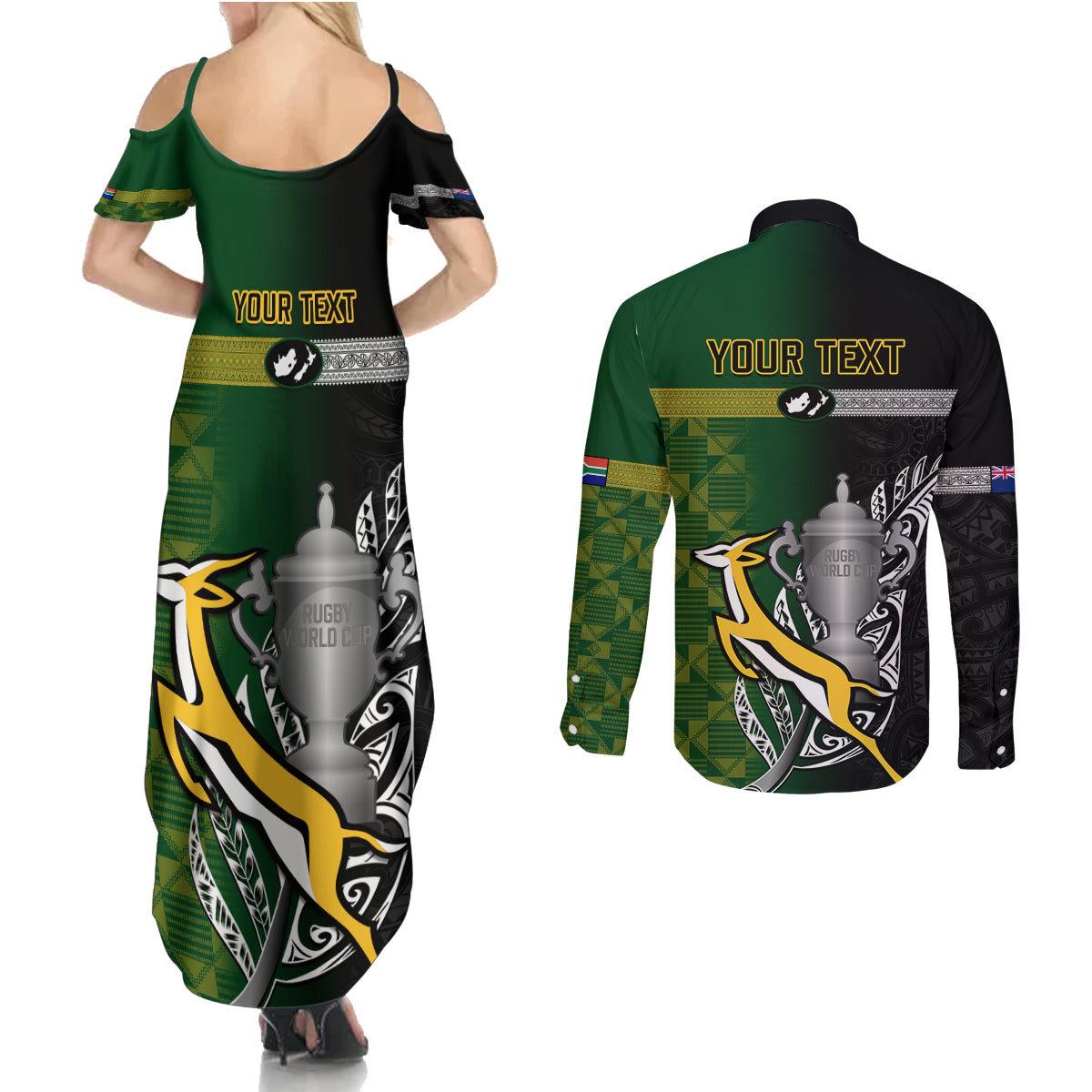 personalised-new-zealand-and-south-africa-rugby-couples-matching-summer-maxi-dress-and-long-sleeve-button-shirt-2023-world-cup-final-all-black-springboks-together