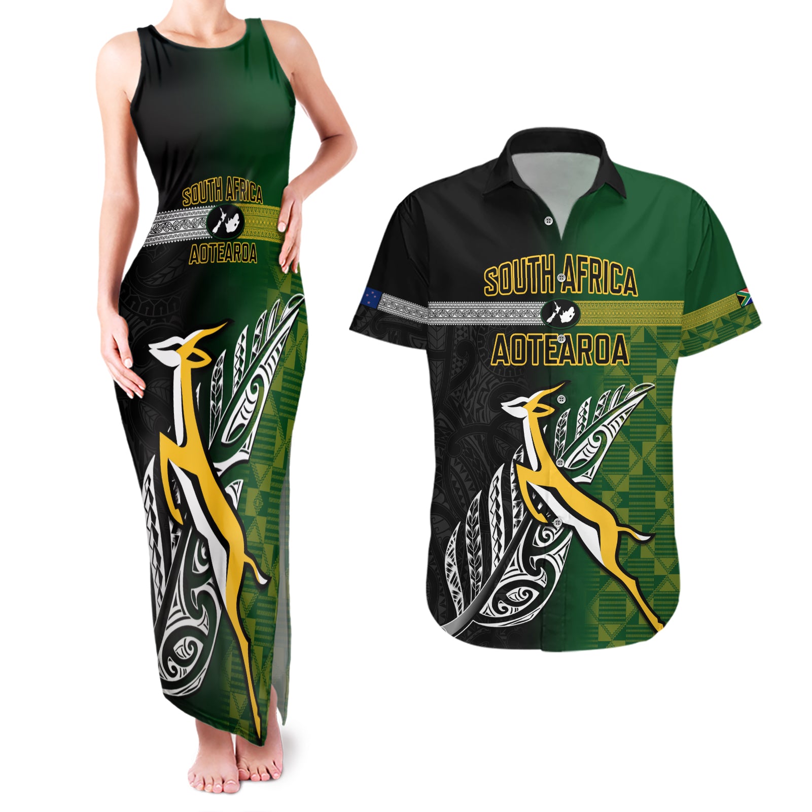 personalised-new-zealand-and-south-africa-rugby-couples-matching-tank-maxi-dress-and-hawaiian-shirt-2023-world-cup-final-all-black-springboks-together