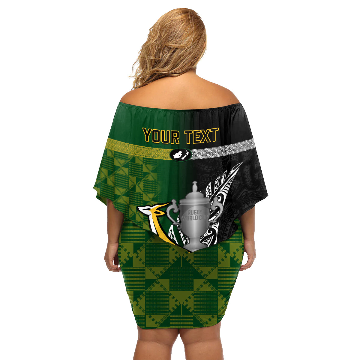 personalised-new-zealand-and-south-africa-rugby-family-matching-off-shoulder-short-dress-and-hawaiian-shirt-2023-world-cup-final-all-black-springboks-together