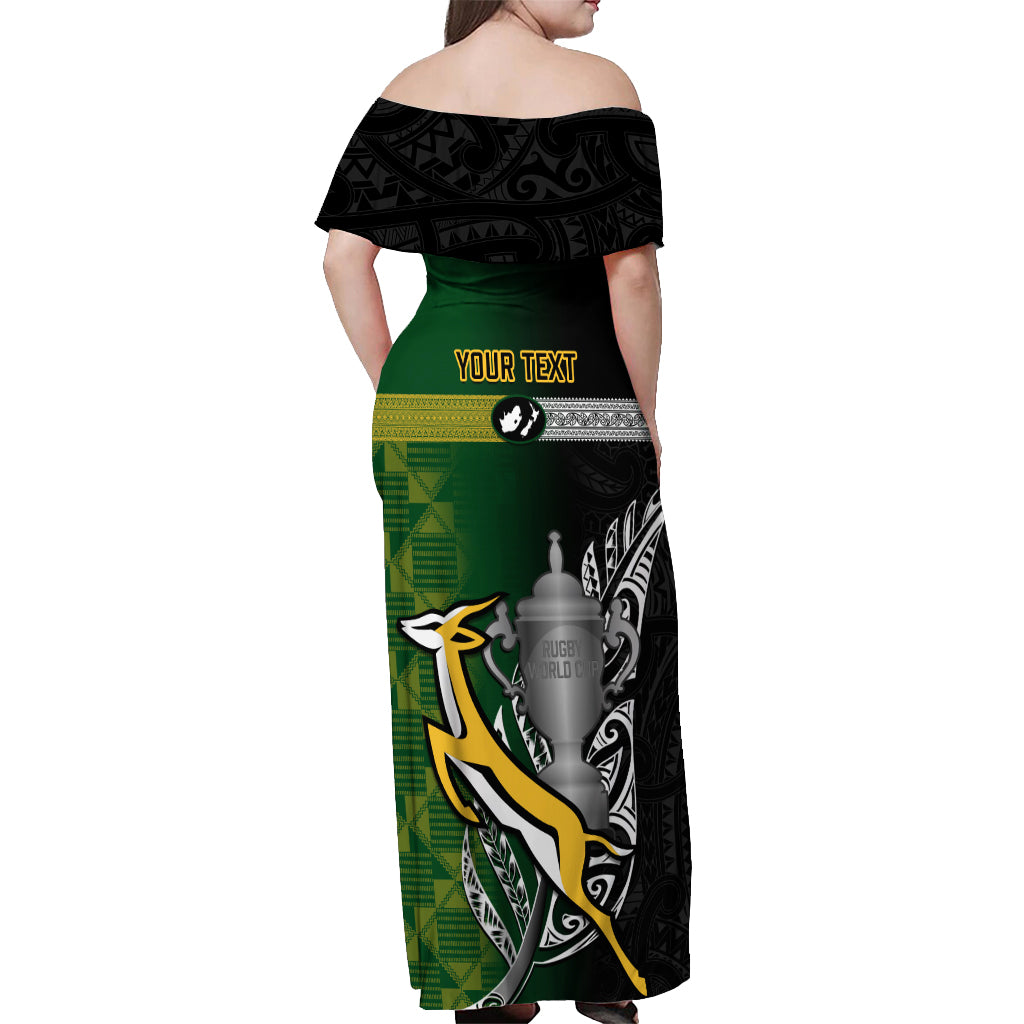 personalised-new-zealand-and-south-africa-rugby-off-shoulder-maxi-dress-2023-world-cup-final-all-black-springboks-together