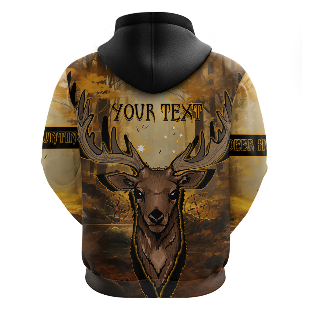 Personalised Deer Hunting Hoodie Forest Vibes - Vibe Hoodie Shop