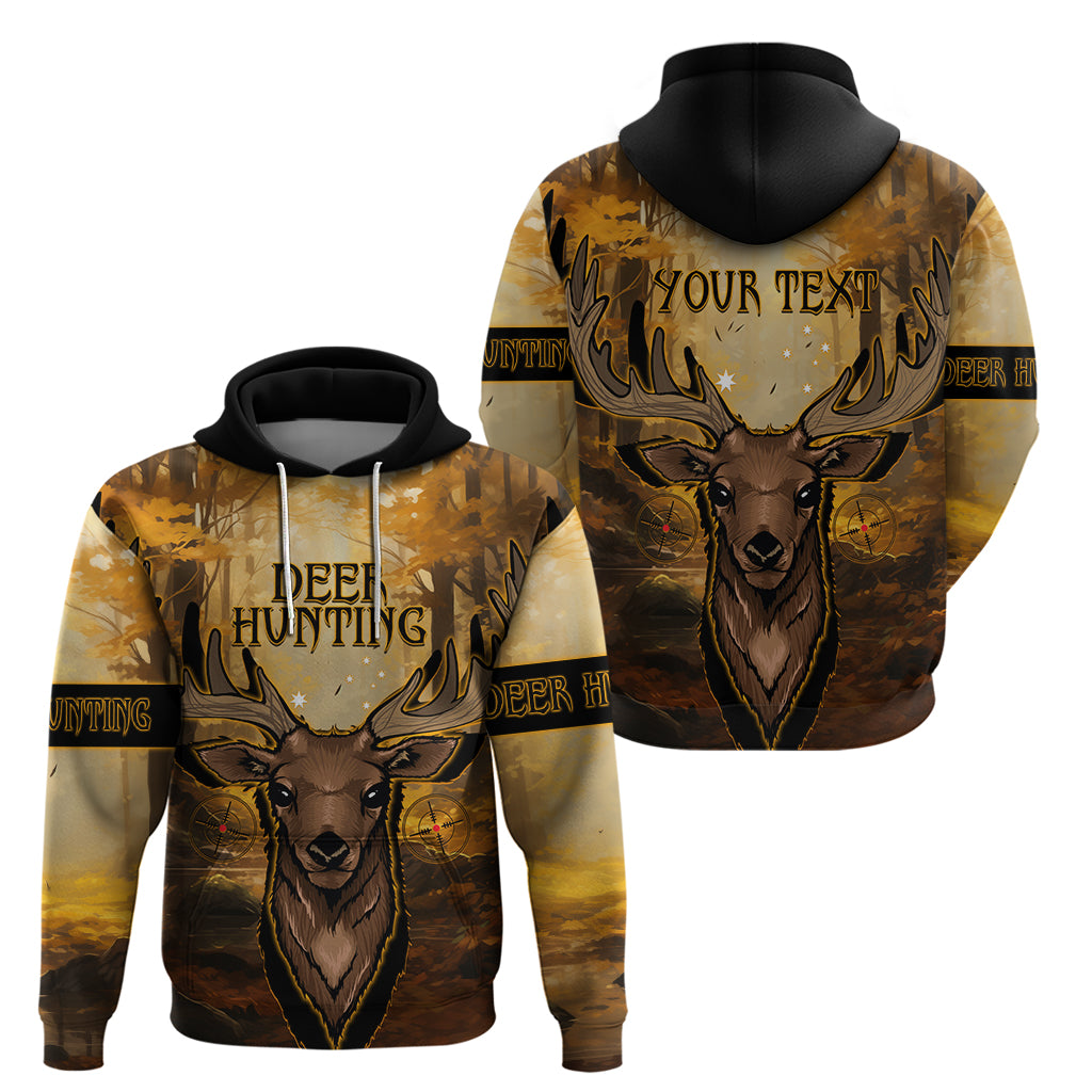 Personalised Deer Hunting Hoodie Forest Vibes - Vibe Hoodie Shop