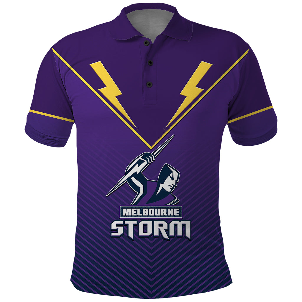 Storm Rugby 2023 Polo Shirt Purple Sporty Go Storm - Vibe Hoodie Shop