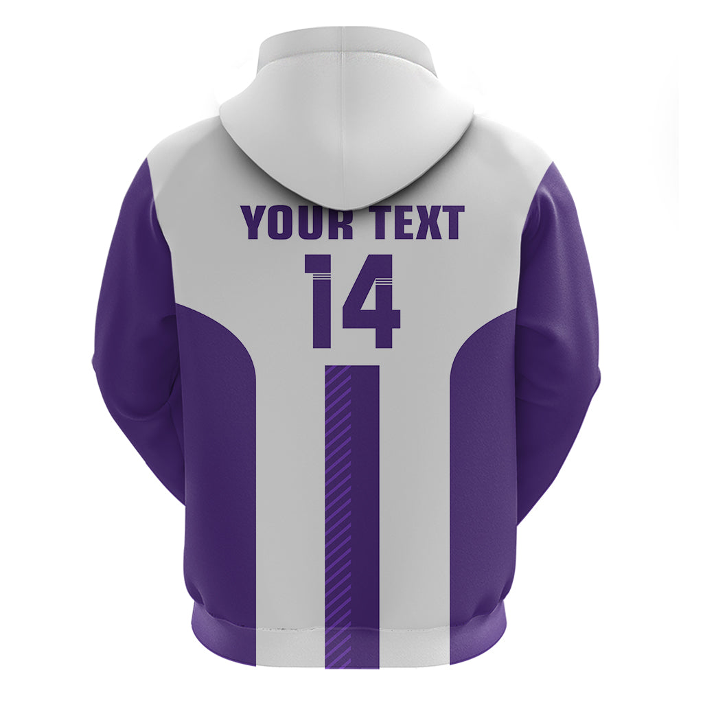 (Custom Text And Number) Storm Rugby 2023 Hoodie White Sporty Go Storm - Vibe Hoodie Shop