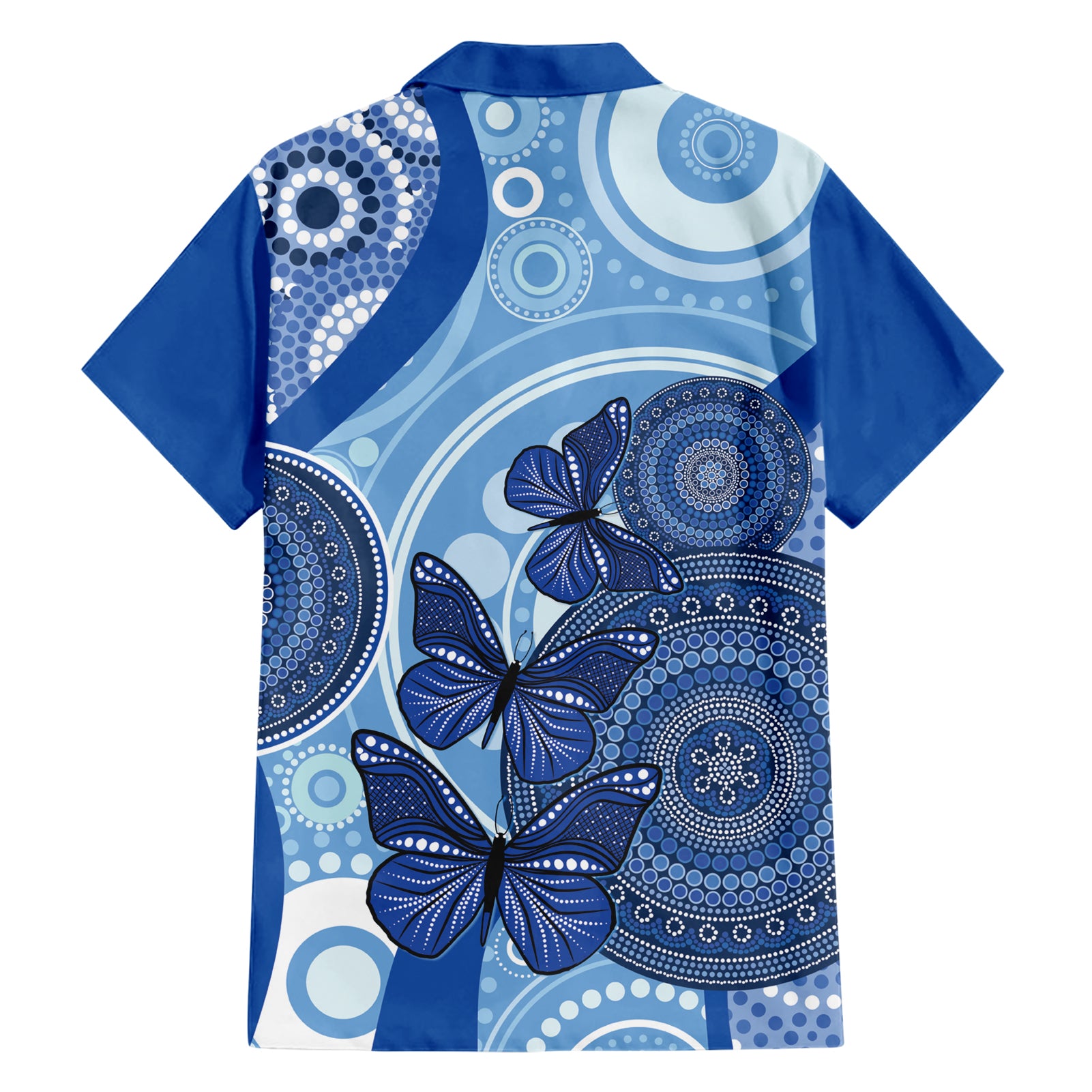 Australia Autism Awareness Hawaiian Shirt 4 April Indigenous Butterfly - Vibe Hoodie Shop