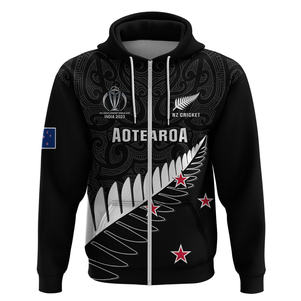 New Zealand Cricket Hoodie 2023 Go Champions World Cup - Vibe Hoodie Shop