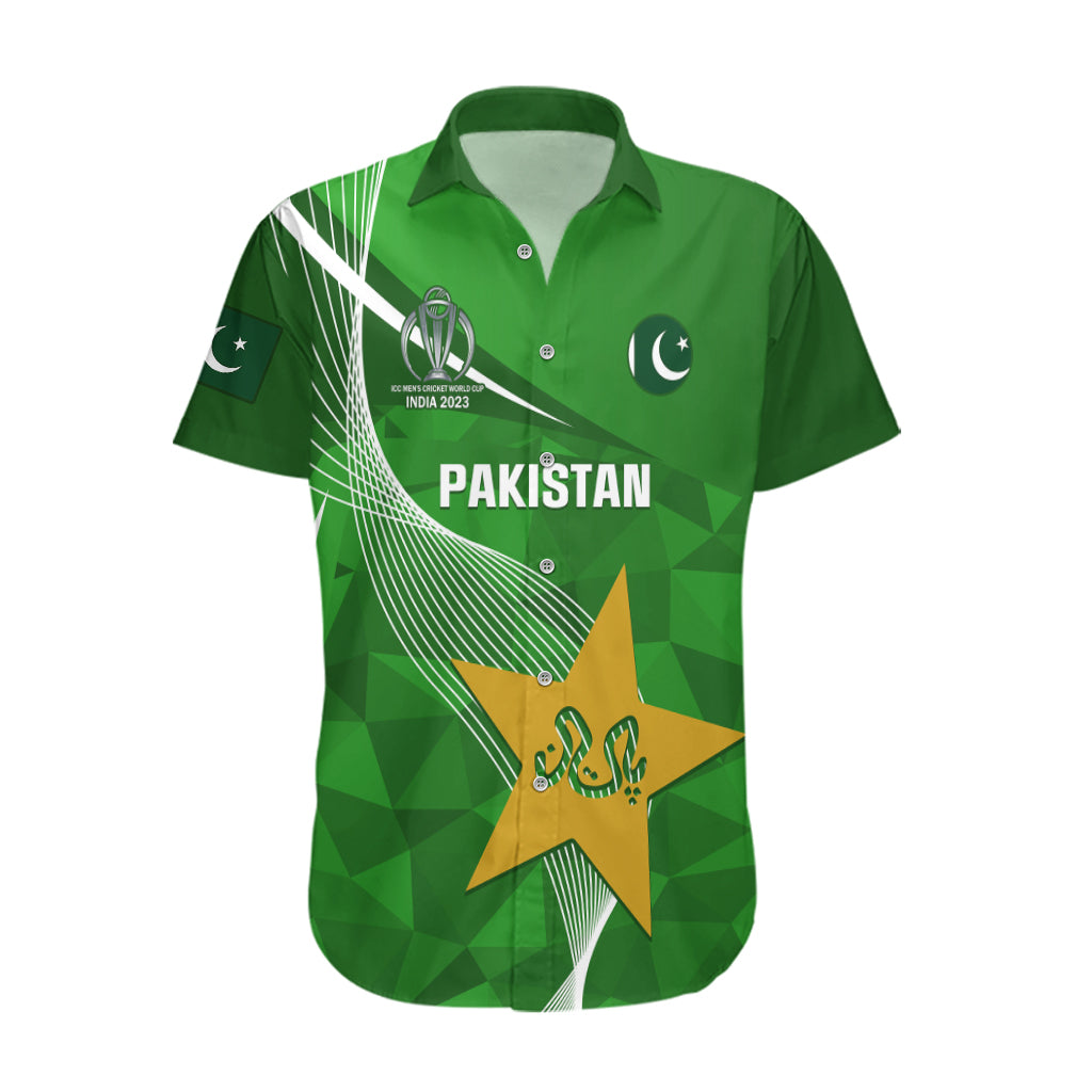 Pakistan Cricket Hawaiian Shirt Shaheens 2023 Go Champions World Cup - Vibe Hoodie Shop