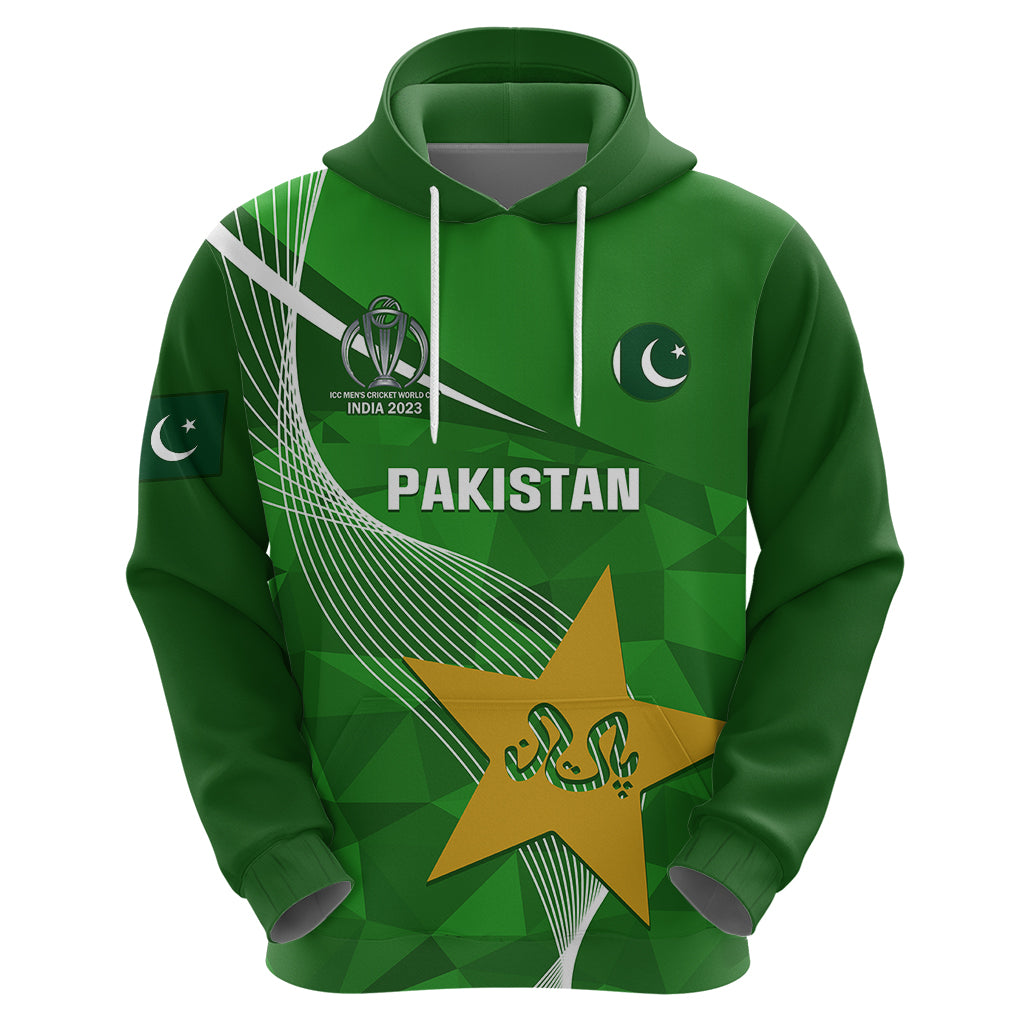 Pakistan Cricket Hoodie Shaheens 2023 Go Champions World Cup - Vibe Hoodie Shop