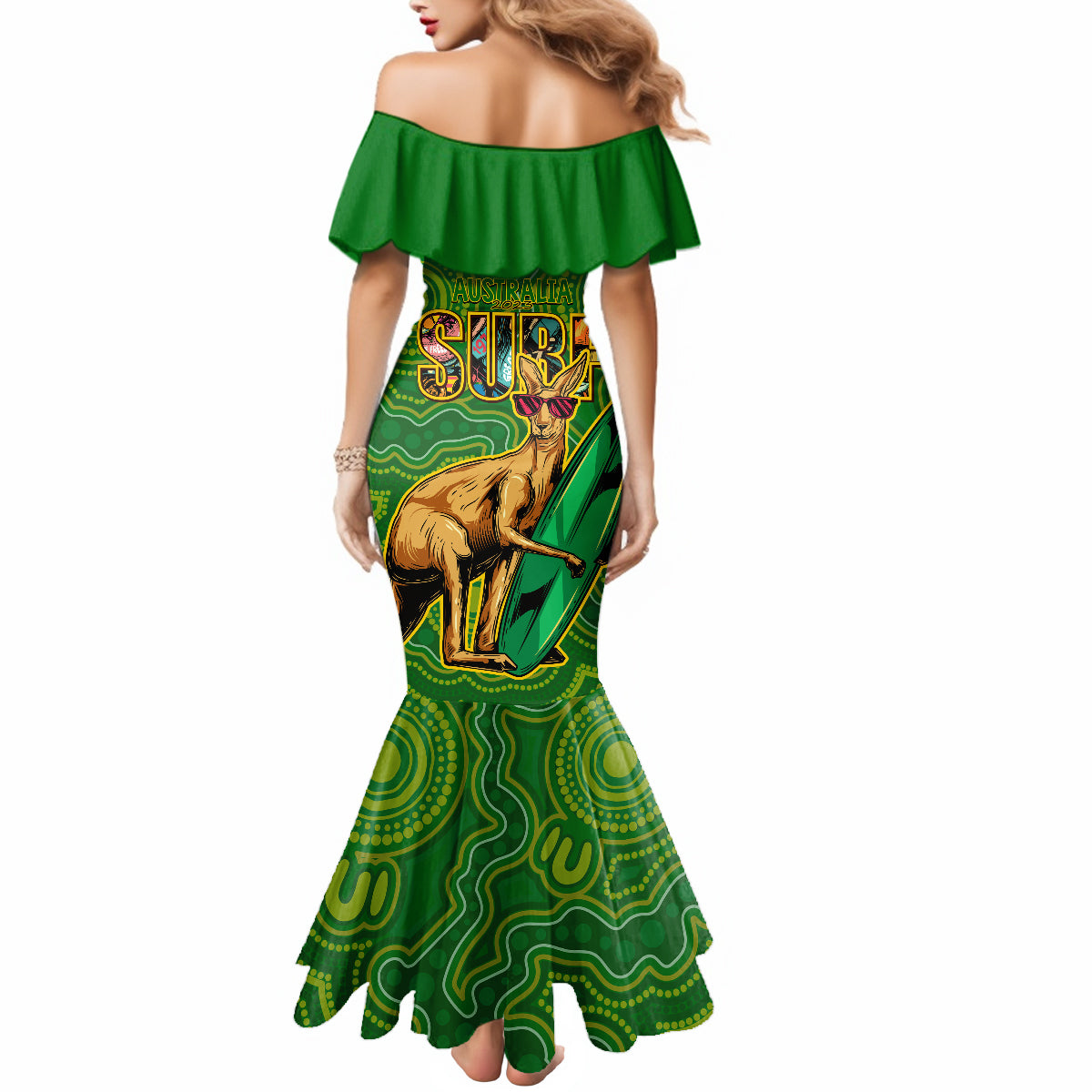 australia-surf-mermaid-dress-2023-happy-kangaroo-indigenous-artsy