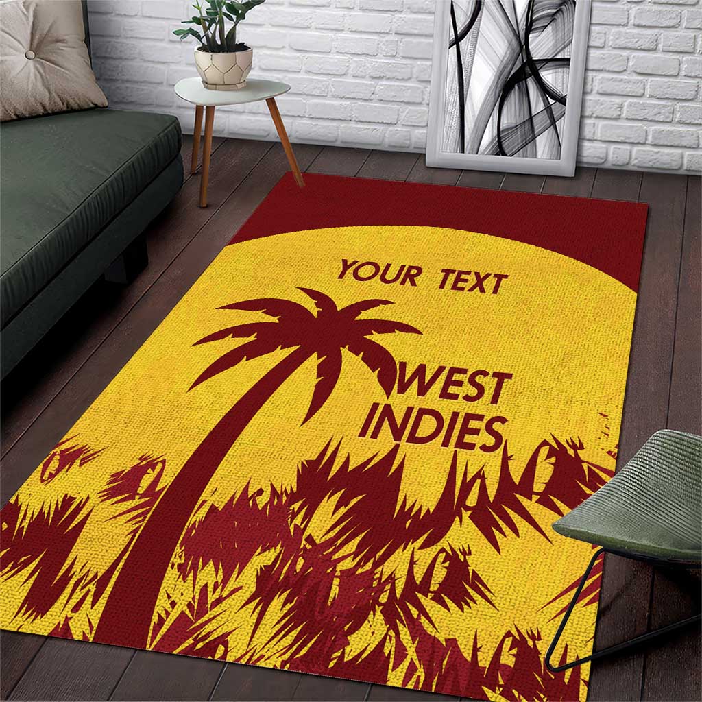 Custom West Indies Cricket Area Rug Windies Newest Version - Vibe Hoodie Shop