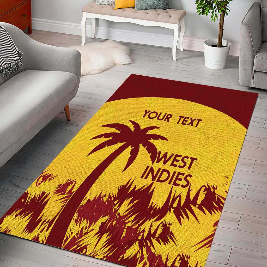 Custom West Indies Cricket Area Rug Windies Newest Version - Vibe Hoodie Shop