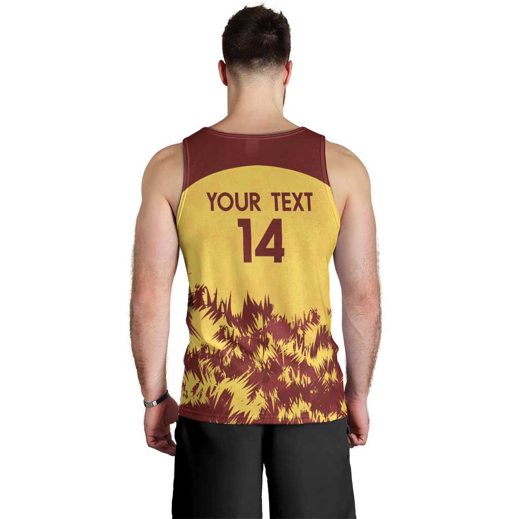 Custom West Indies Cricket Men Tank Top Windies Newest Version - Vibe Hoodie Shop