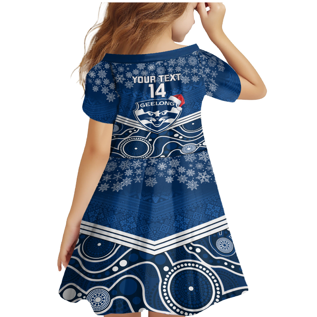 custom-geelong-football-christmas-family-matching-mermaid-dress-and-hawaiian-shirt-merry-xmas-2023-mix-aboriginal-art