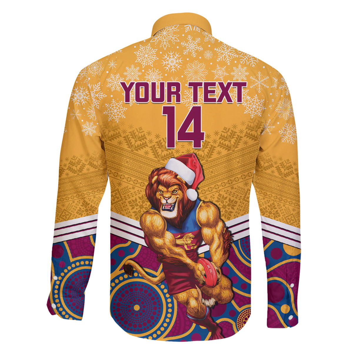 custom-brisbane-lions-football-christmas-family-matching-long-sleeve-bodycon-dress-and-hawaiian-shirt-merry-xmas-2023-mix-aboriginal-art