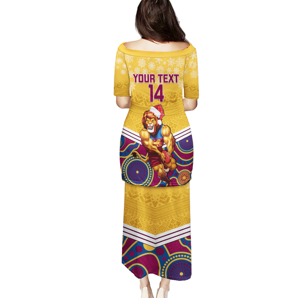 custom-brisbane-lions-football-christmas-family-matching-puletasi-dress-and-hawaiian-shirt-merry-xmas-2023-mix-aboriginal-art