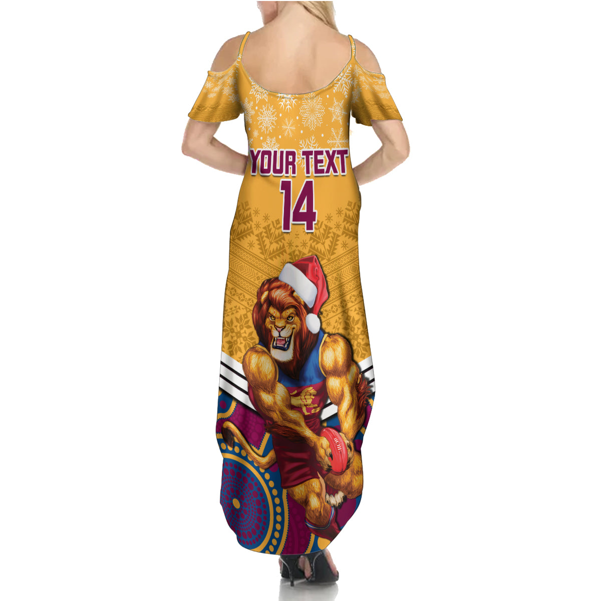 custom-brisbane-lions-football-christmas-family-matching-summer-maxi-dress-and-hawaiian-shirt-merry-xmas-2023-mix-aboriginal-art