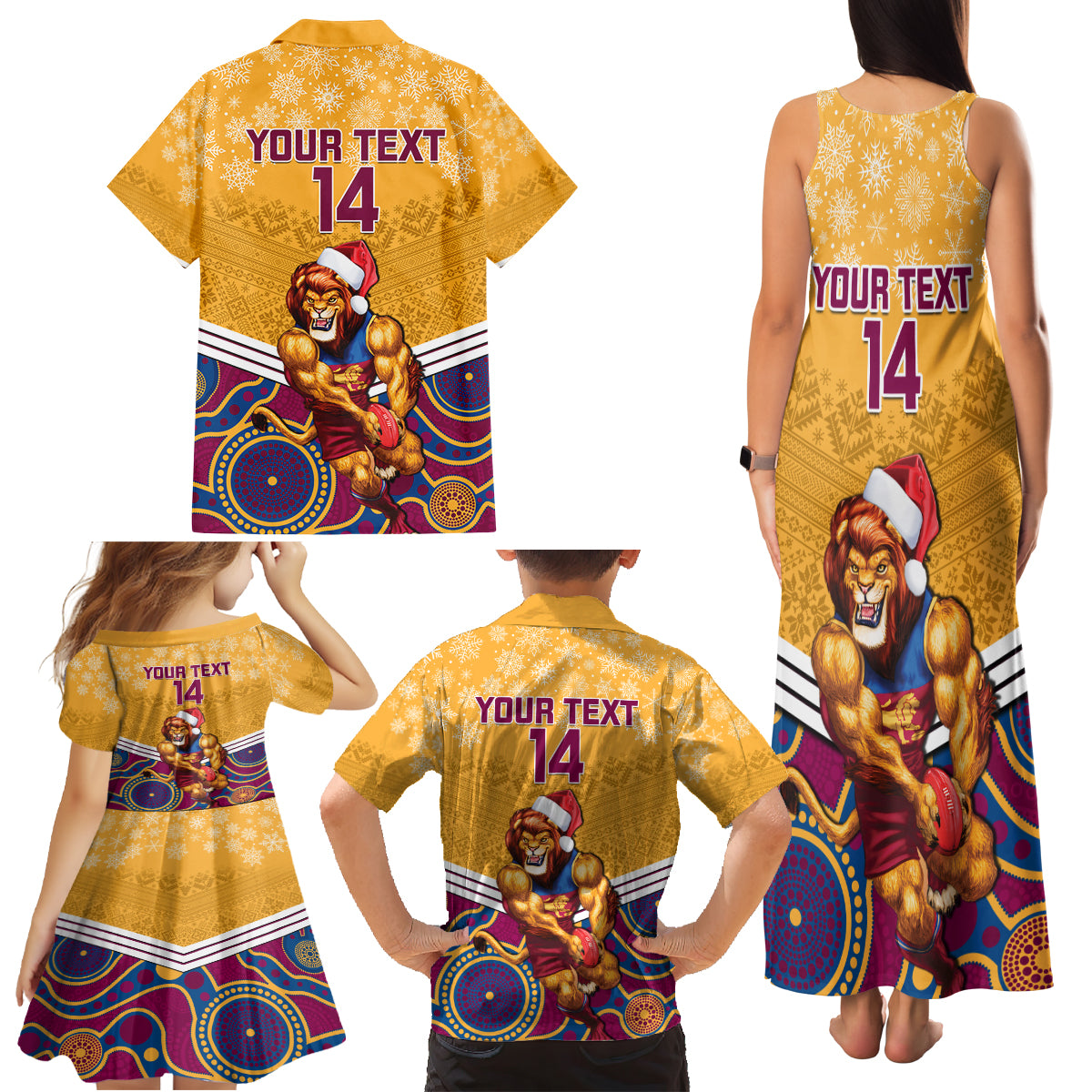 custom-brisbane-lions-football-christmas-family-matching-tank-maxi-dress-and-hawaiian-shirt-merry-xmas-2023-mix-aboriginal-art