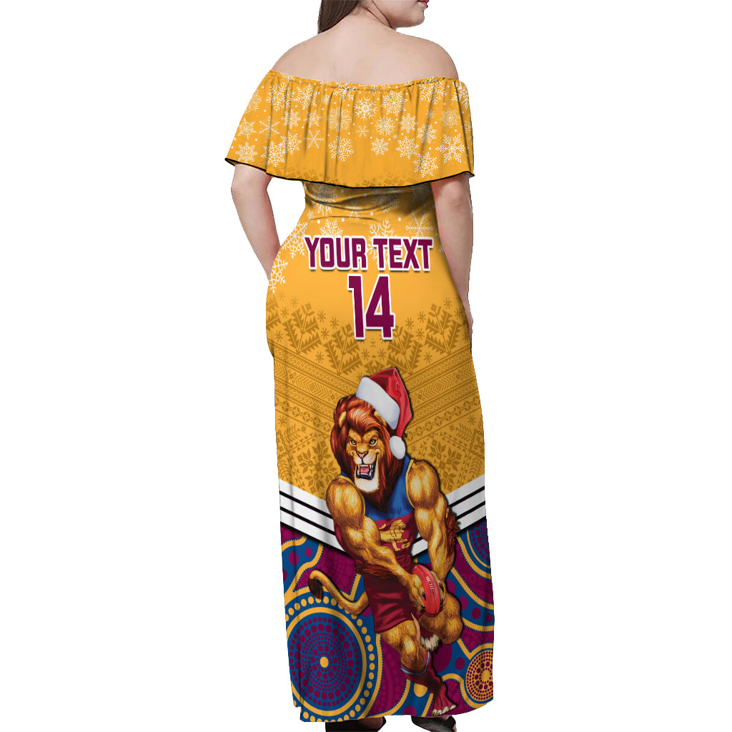 custom-brisbane-lions-football-christmas-off-shoulder-maxi-dress-merry-xmas-2023-mix-aboriginal-art