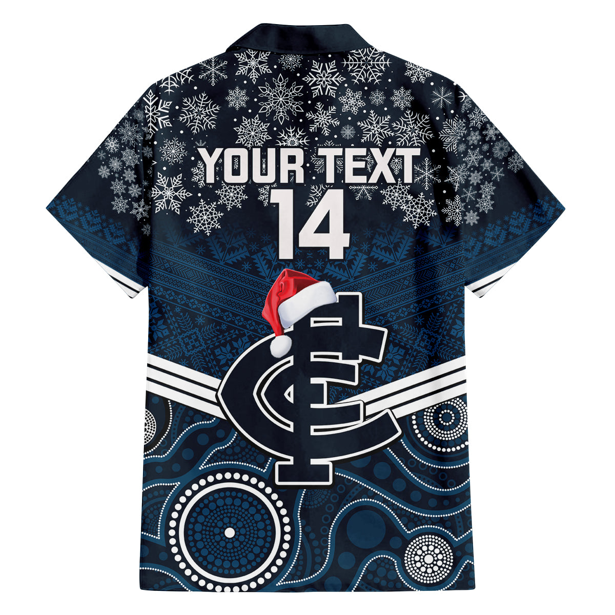 custom-blues-football-christmas-family-matching-long-sleeve-bodycon-dress-and-hawaiian-shirt-merry-xmas-2023-mix-aboriginal-art