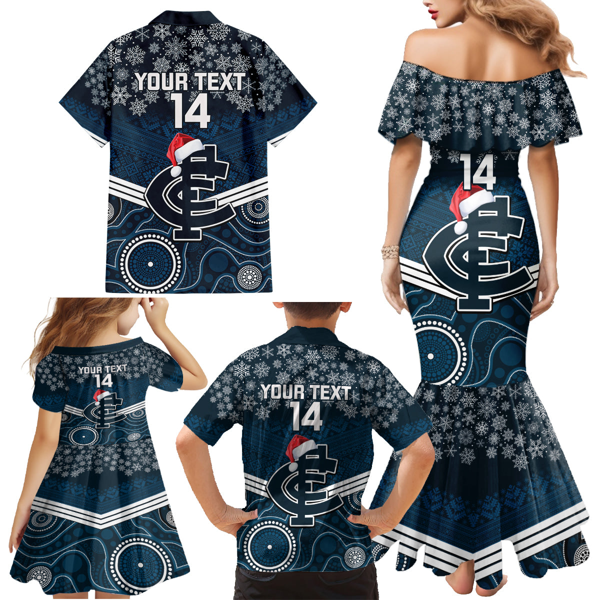 custom-blues-football-christmas-family-matching-mermaid-dress-and-hawaiian-shirt-merry-xmas-2023-mix-aboriginal-art