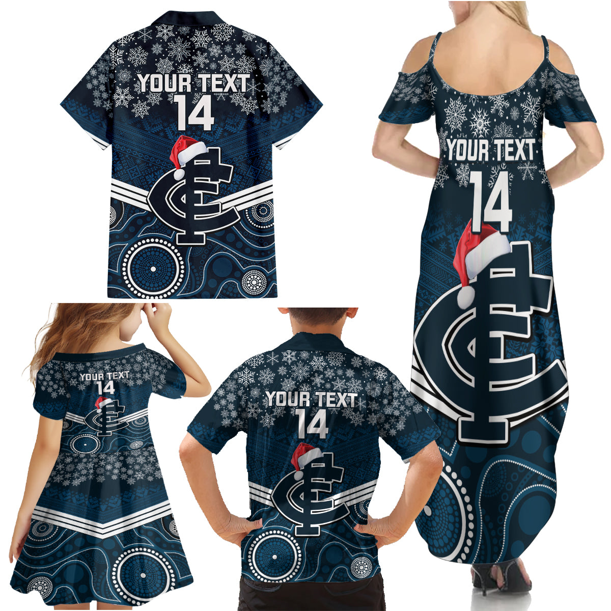 custom-blues-football-christmas-family-matching-summer-maxi-dress-and-hawaiian-shirt-merry-xmas-2023-mix-aboriginal-art