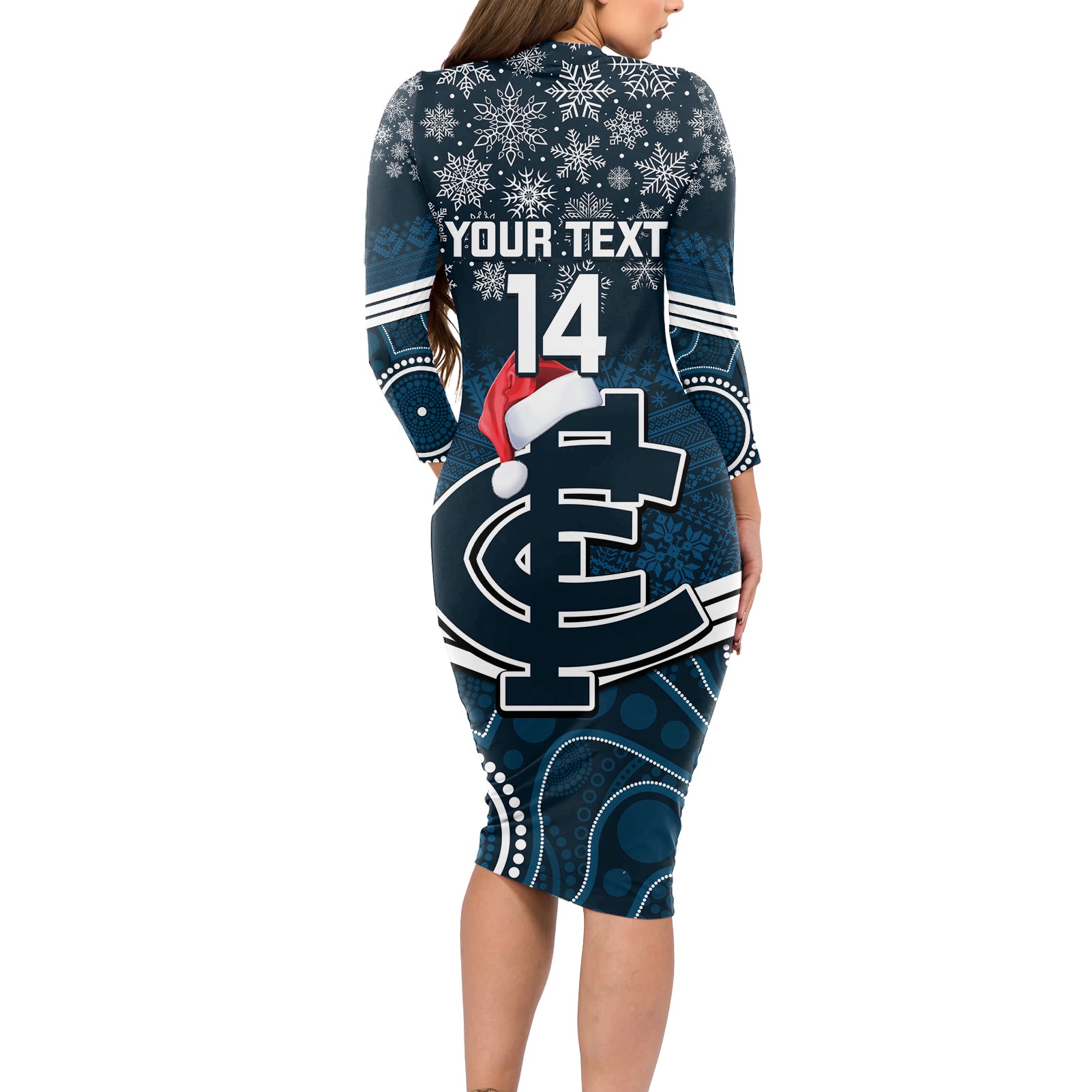 custom-blues-football-christmas-long-sleeve-bodycon-dress-merry-xmas-2023-mix-aboriginal-art