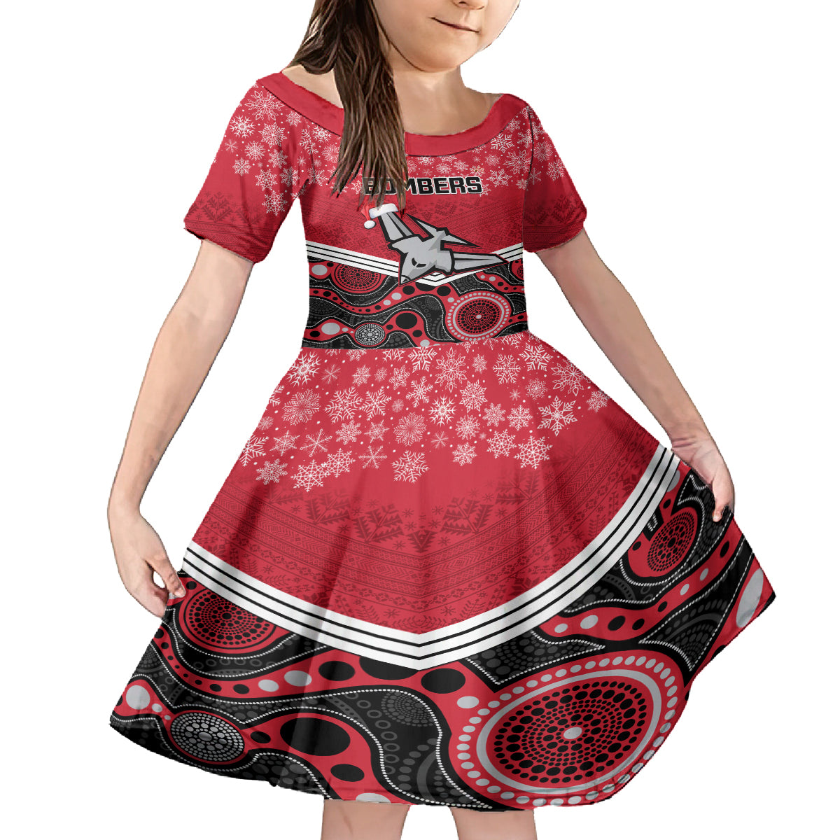 custom-essendon-football-christmas-family-matching-summer-maxi-dress-and-hawaiian-shirt-merry-xmas-2023-mix-aboriginal-art