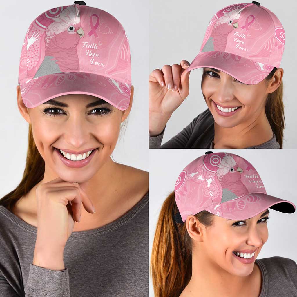 Australia Breast Cancer Awareness Classic Cap Galah Faith Hope Love Pink Month - Vibe Hoodie