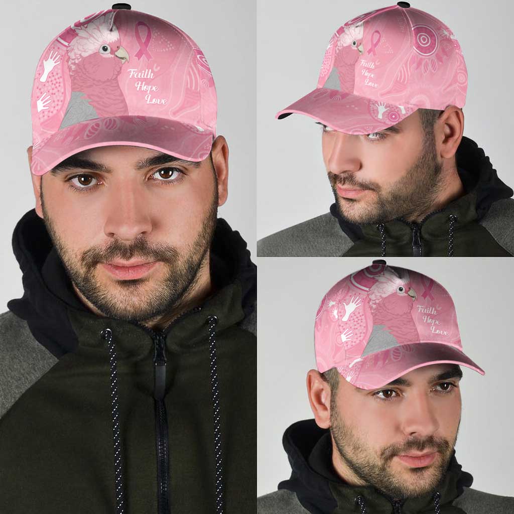 Australia Breast Cancer Awareness Classic Cap Galah Faith Hope Love Pink Month - Vibe Hoodie