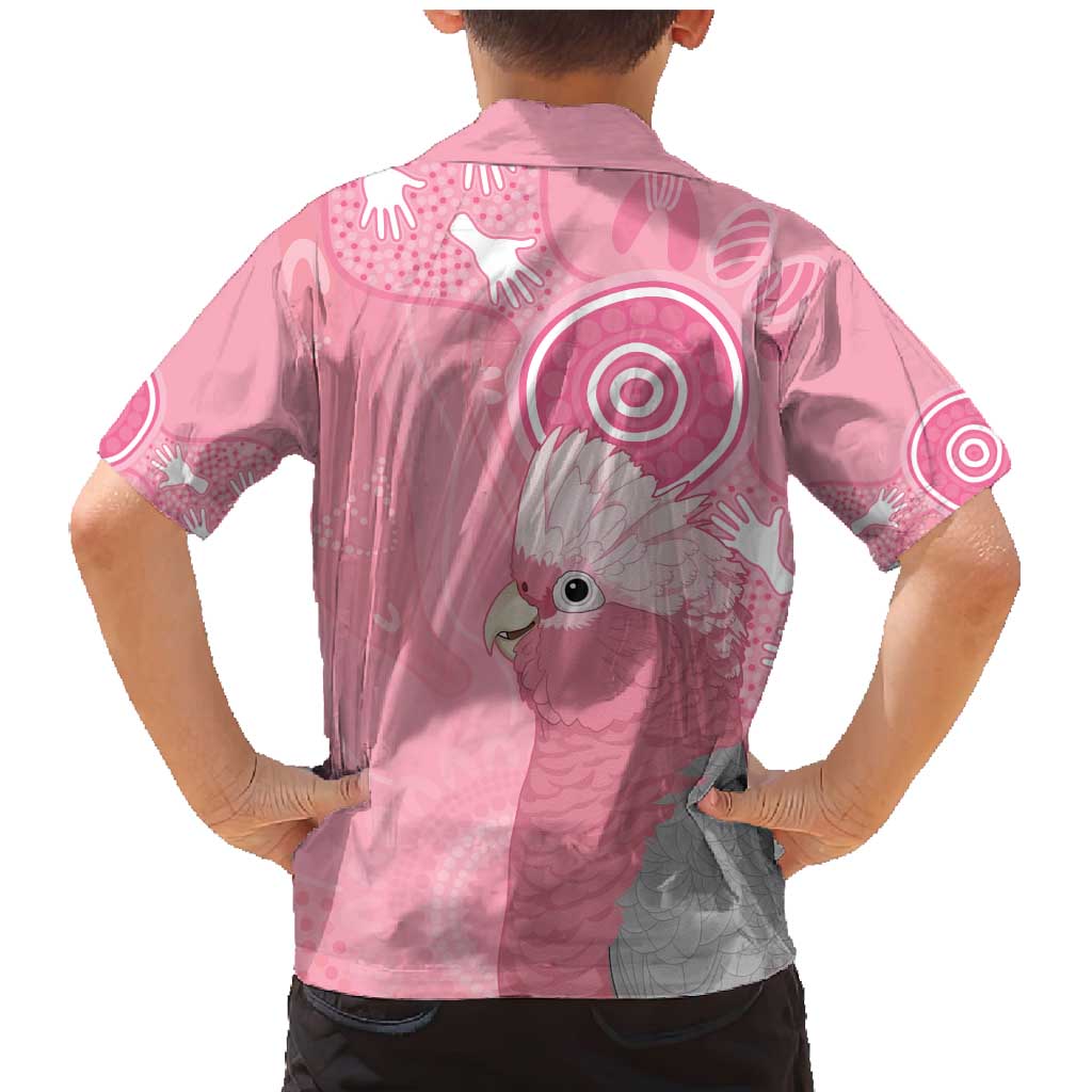 Australia Breast Cancer Awareness Family Matching Mermaid Dress and Hawaiian Shirt Galah Faith Hope Love Pink Month - Vibe Hoodie