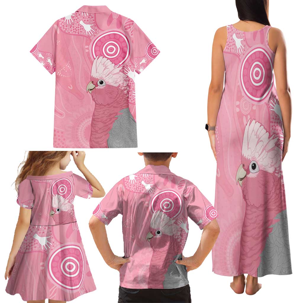 Australia Breast Cancer Awareness Family Matching Tank Maxi Dress and Hawaiian Shirt Galah Faith Hope Love Pink Month - Vibe Hoodie