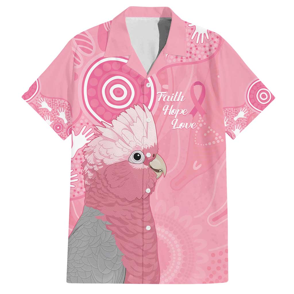 Australia Breast Cancer Awareness Family Matching Tank Maxi Dress and Hawaiian Shirt Galah Faith Hope Love Pink Month - Vibe Hoodie