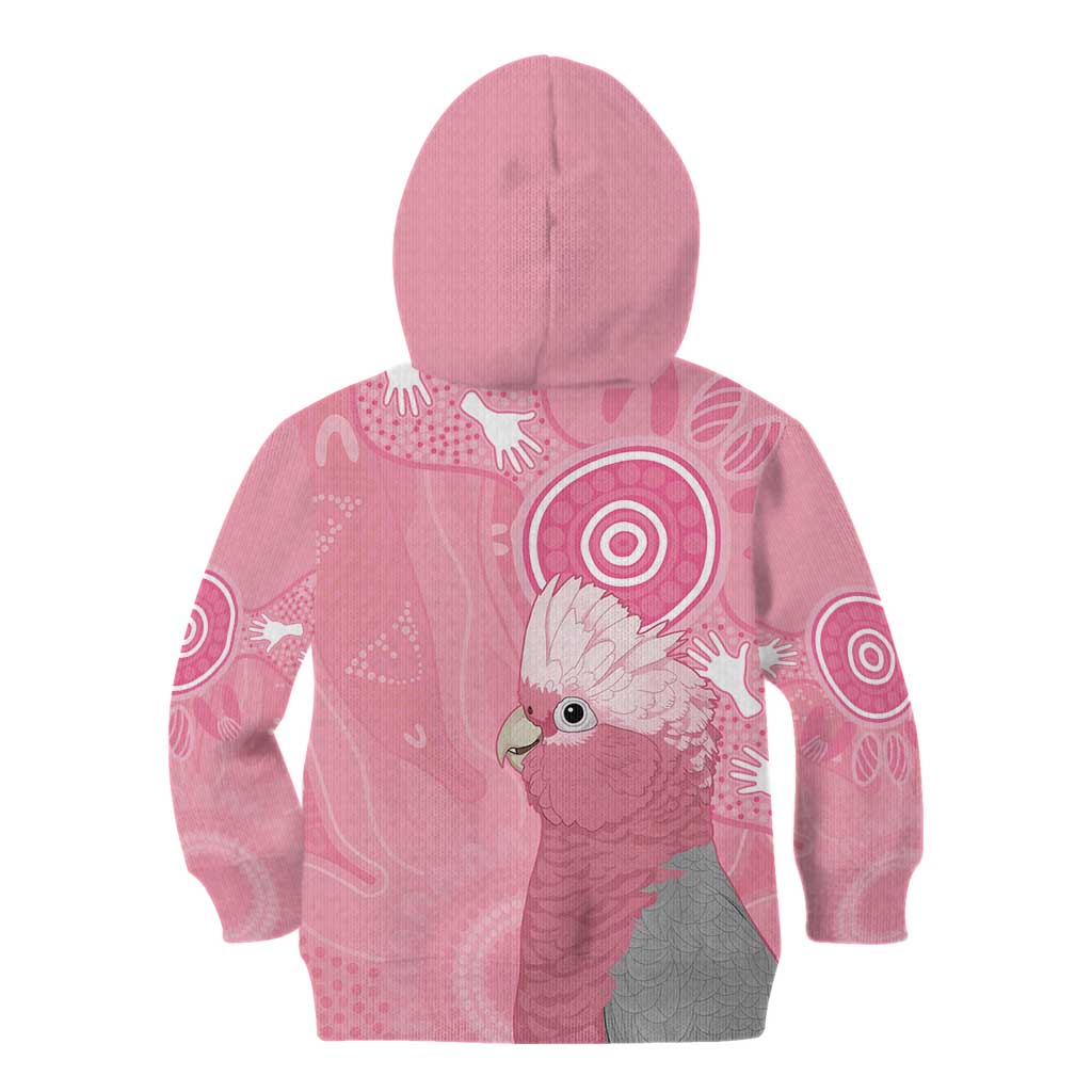 Australia Breast Cancer Awareness Kid Hoodie Galah Faith Hope Love Pink Month - Vibe Hoodie