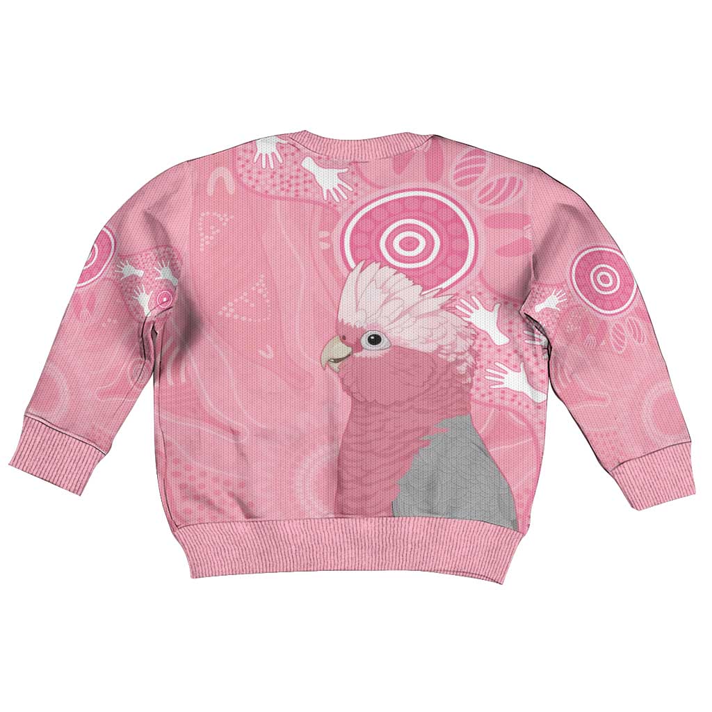 Australia Breast Cancer Awareness Kid Ugly Christmas Sweater Galah Faith Hope Love Pink Month - Vibe Hoodie