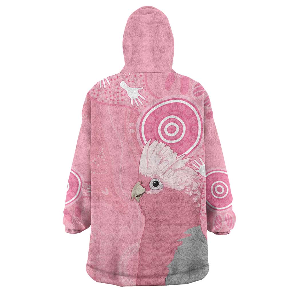 Australia Breast Cancer Awareness Wearable Blanket Hoodie Galah Faith Hope Love Pink Month - Vibe Hoodie