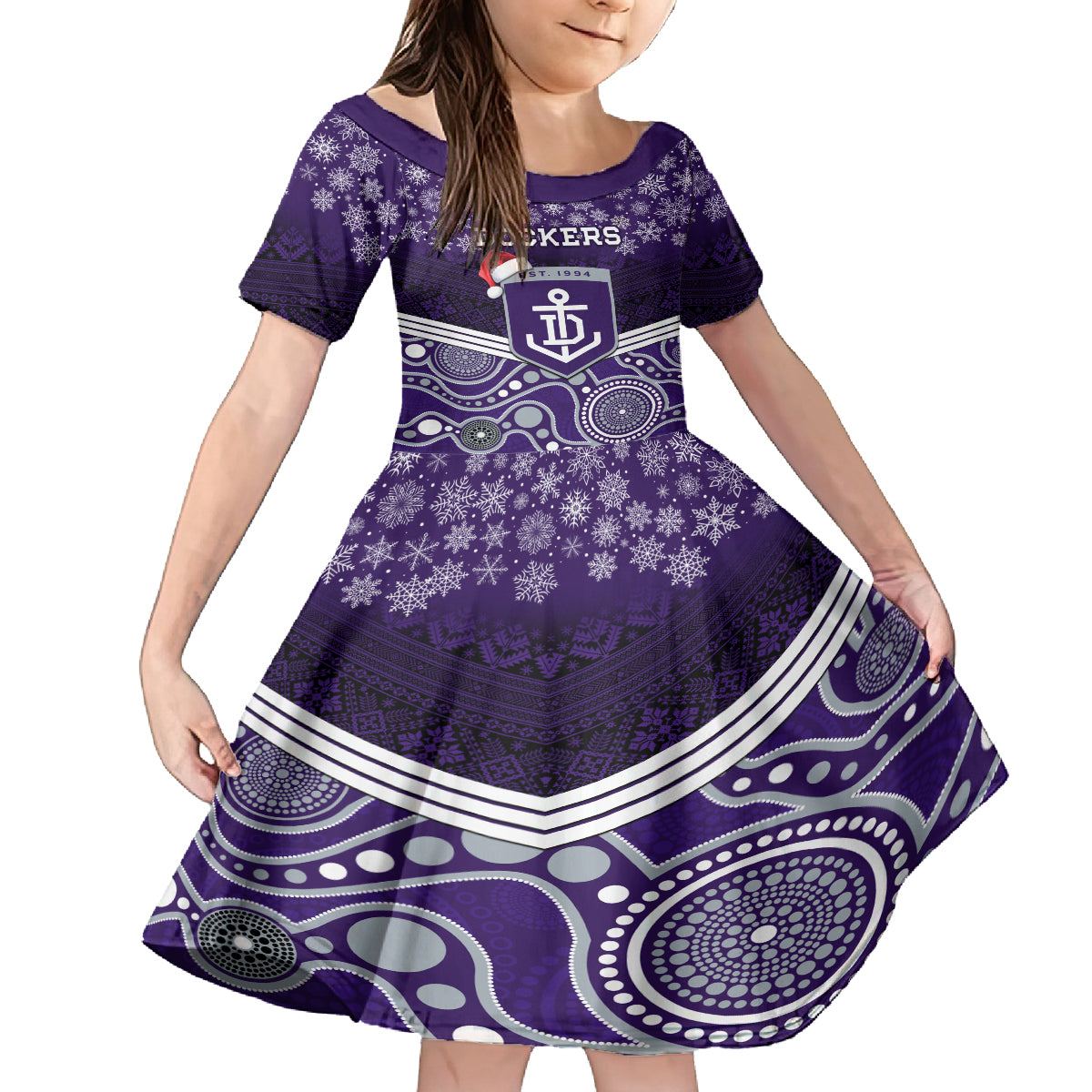 custom-dockers-football-christmas-family-matching-long-sleeve-bodycon-dress-and-hawaiian-shirt-merry-xmas-2023-mix-aboriginal-art