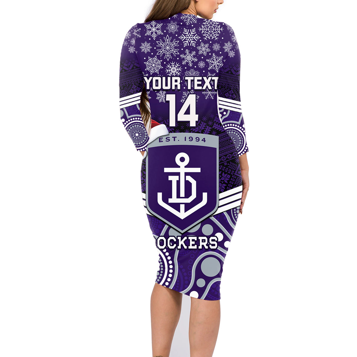 custom-dockers-football-christmas-family-matching-long-sleeve-bodycon-dress-and-hawaiian-shirt-merry-xmas-2023-mix-aboriginal-art