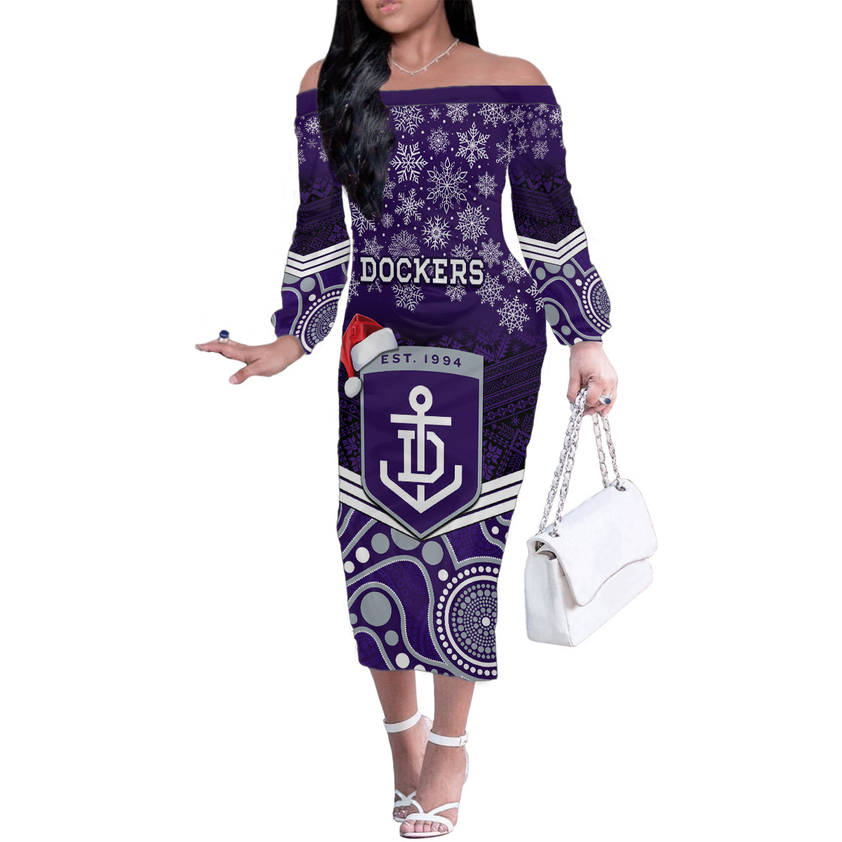 custom-dockers-football-christmas-family-matching-off-shoulder-long-sleeve-dress-and-hawaiian-shirt-merry-xmas-2023-mix-aboriginal-art