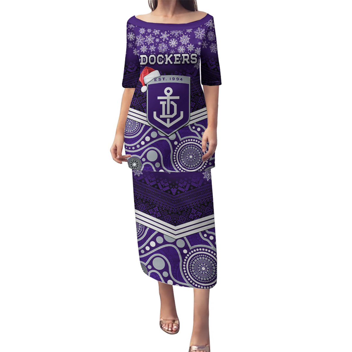 custom-dockers-football-christmas-family-matching-puletasi-dress-and-hawaiian-shirt-merry-xmas-2023-mix-aboriginal-art