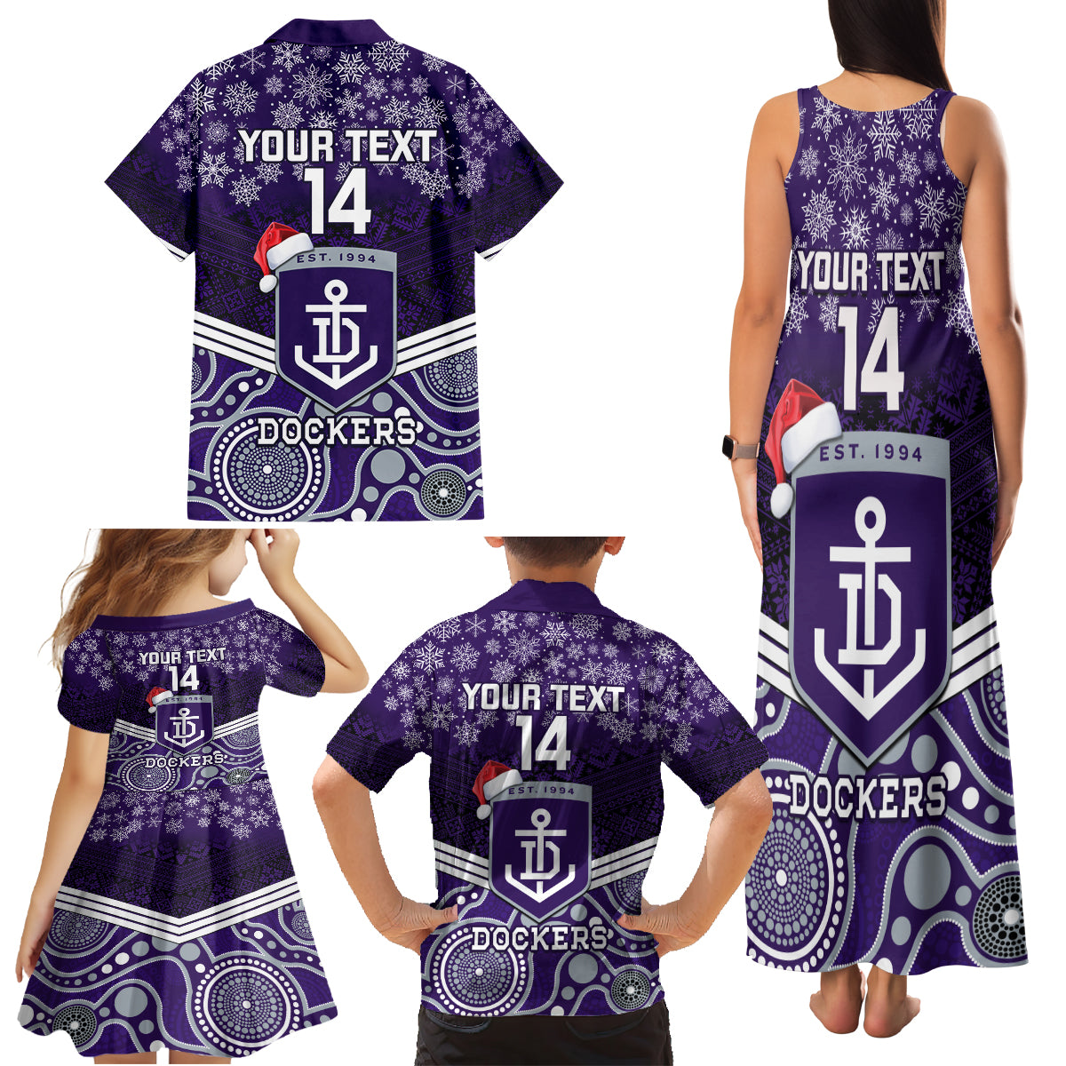 custom-dockers-football-christmas-family-matching-tank-maxi-dress-and-hawaiian-shirt-merry-xmas-2023-mix-aboriginal-art